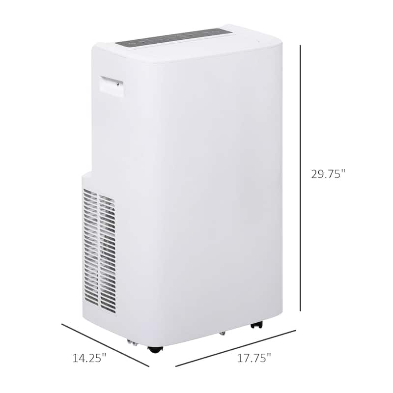 12000 BTU Portable Air Conditioner 4 in 1 with Dehumidifier and Fan. Remote Control. For Rooms up to 549 Sq Ft