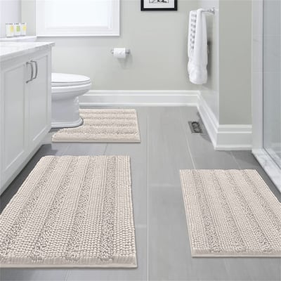 Bath Rugs Set for Bathroom