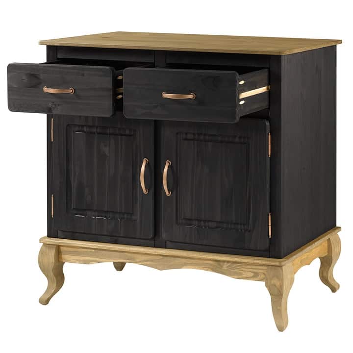 Wood Buffet Sideboard Green | Furniture Dash