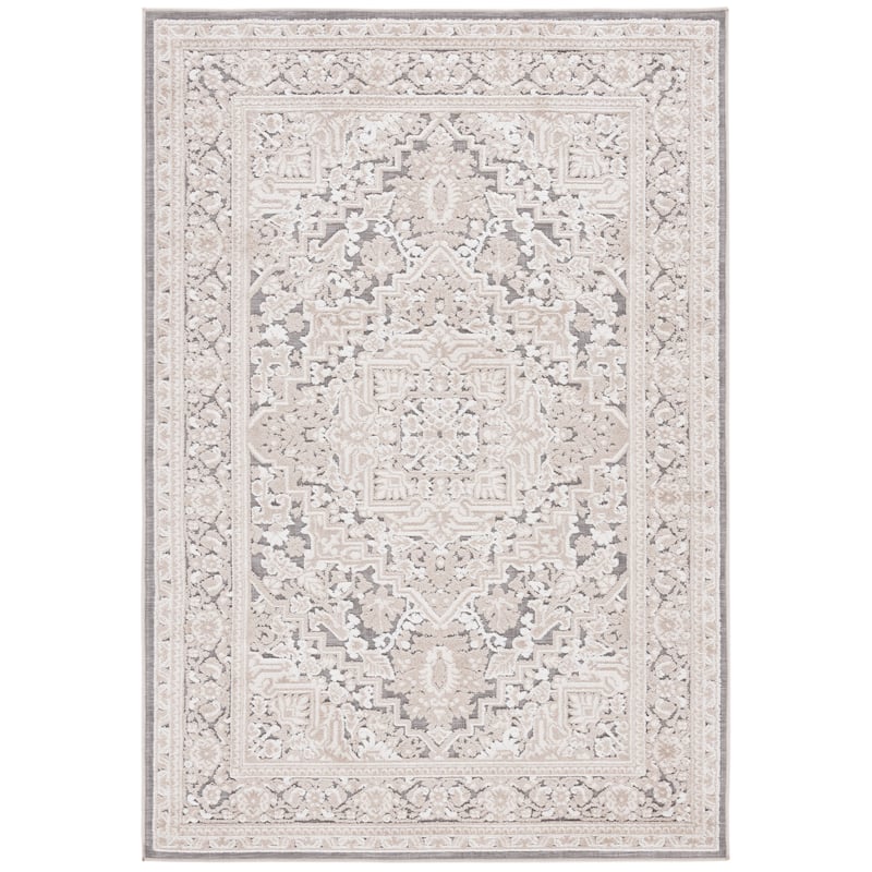 SAFAVIEH Cabana Aranita Transitional Rug - 5'3" x 7'6" - Beige/Ivory