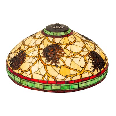 24 In. Wide Pinecone Shade