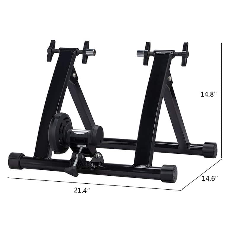 Yaheetech Magnetic Bike Trainer Stand Bicycle Indoor Exercise Bike