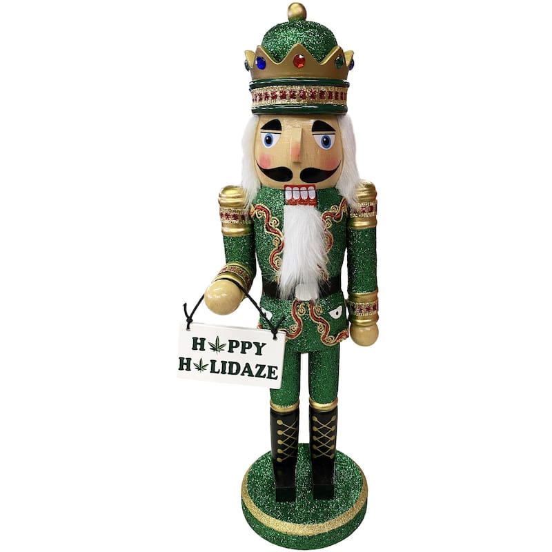 14" Happy Holidaze Nutcracker