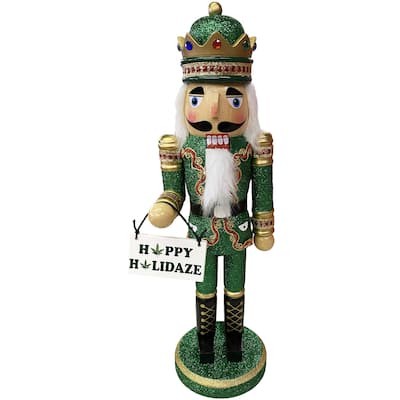14" Happy Holidaze Nutcracker