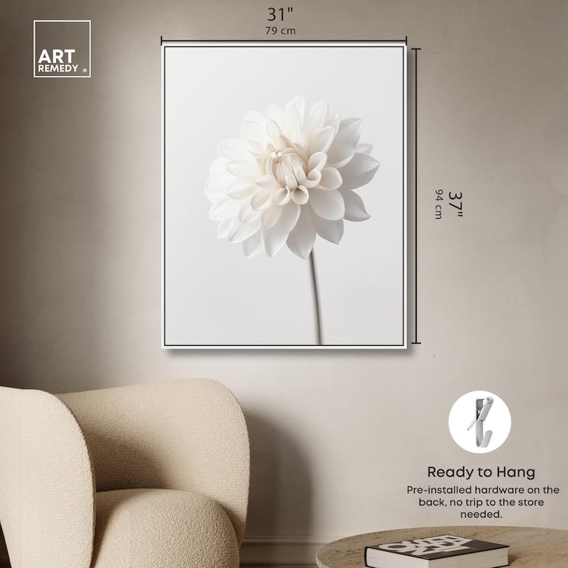 Pristine Blossom I Canvas by Art Remedy