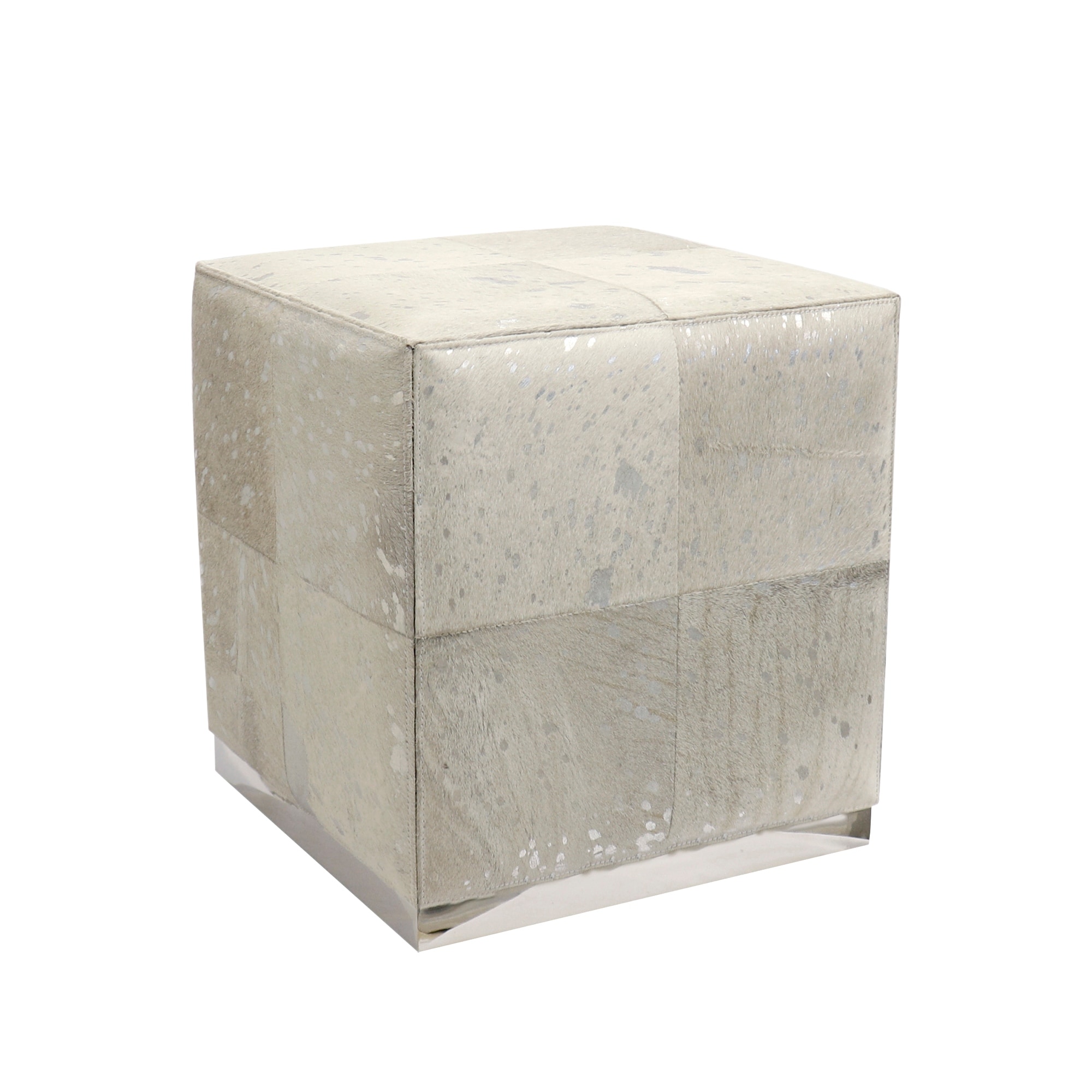 Cowhide Round Ottomans and Poufs Bed Bath Beyond