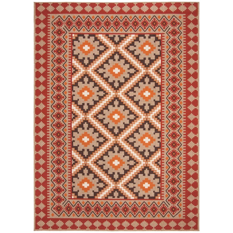 SAFAVIEH Veranda Eyvor Indoor/ Outdoor Waterproof Patio Backyard Rug