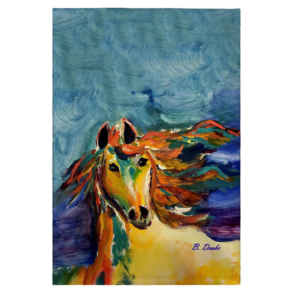 Colorful Horse Guest Towel - 20x20