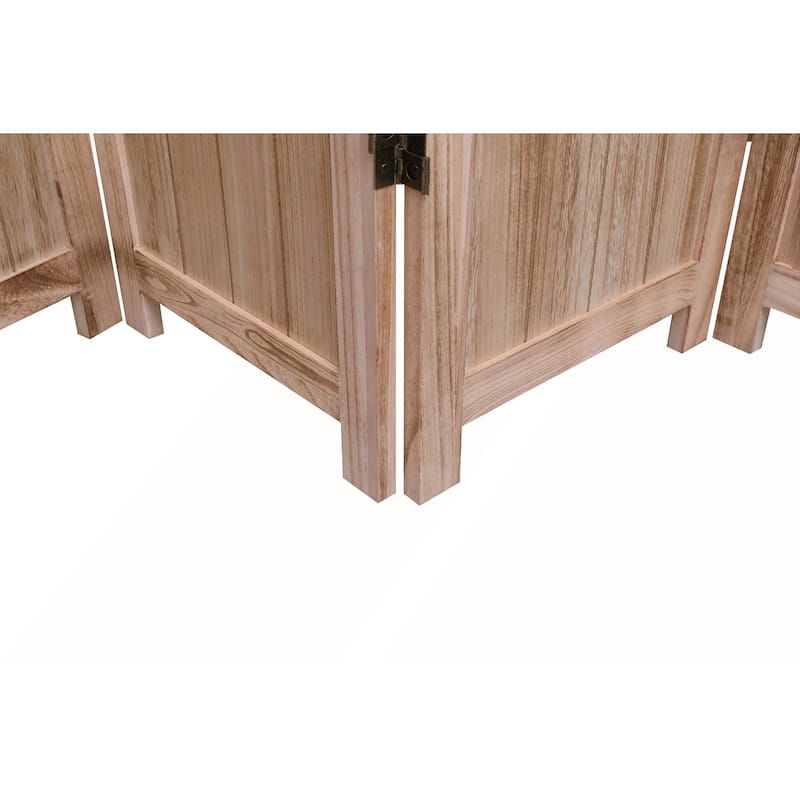 Solid Wood Folding Room Divider