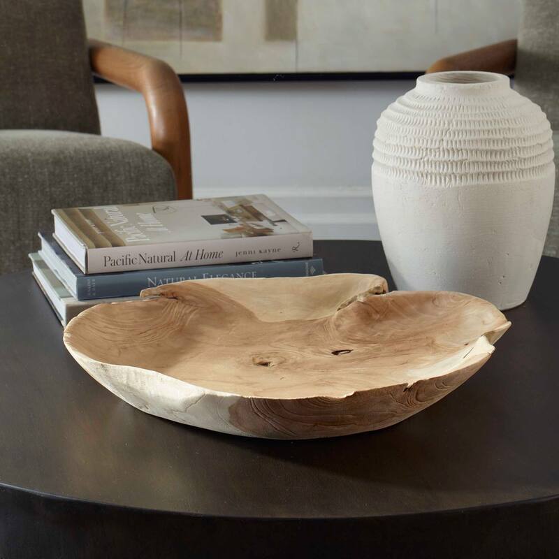 Uttermost Organic Embrace Outdoor Teak Bowl