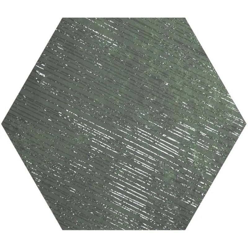 Apollo tile 9" x 11" Zenith Textured Olive Green Porcelain Tile (8.07 sq ft/case) - 16 Pack