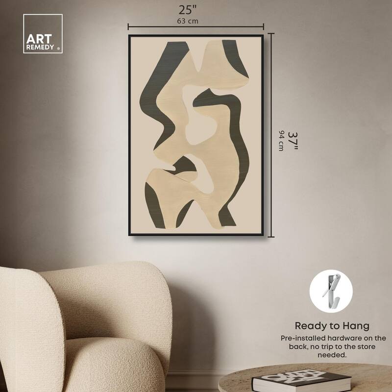 Shapes of Sage I Canvas by Art Remedy