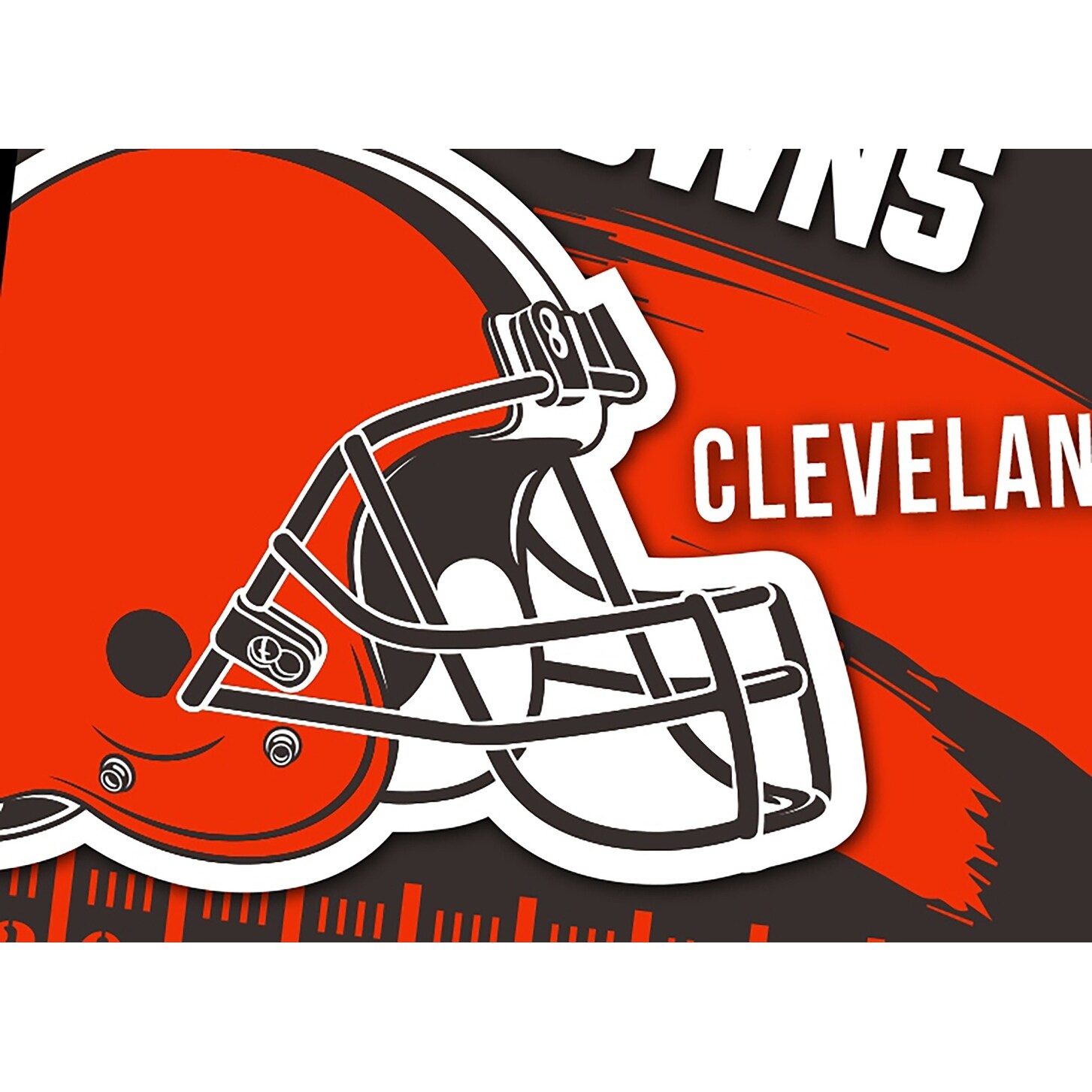 NFL Apron Chef Hat Set with Large Team Logo Cleveland Browns