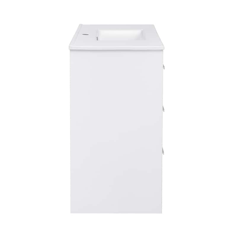Virage 36 Freestanding, Bathroom Vanity In Glossy White