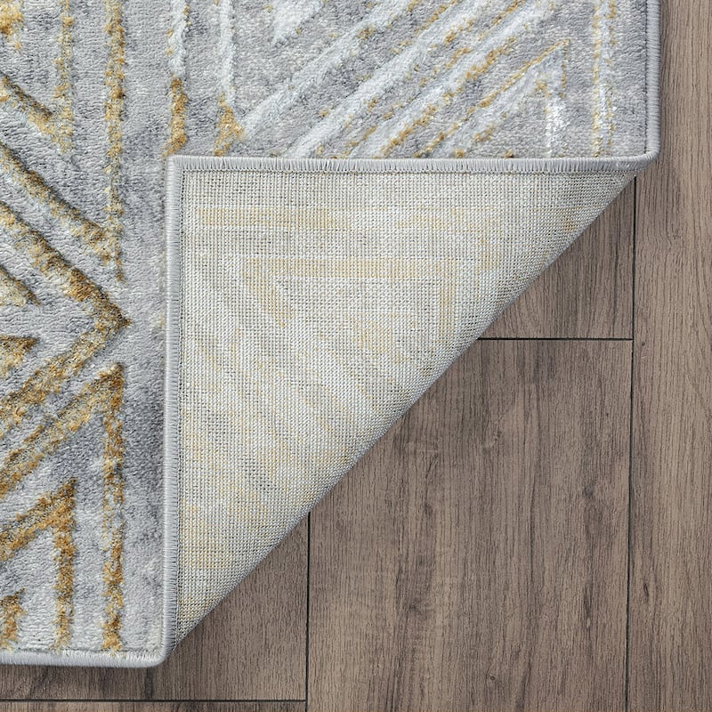 Glory Modern & Contemporary Geometric Indoor Area Rug