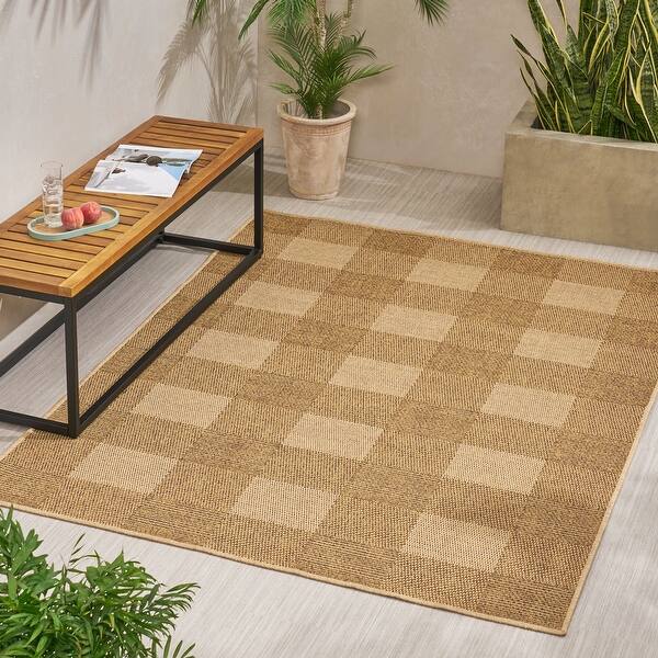 slide 2 of 2, Tokota Indoor/Outdoor Area Rug by Christopher Knight Home 5'3" x 7'