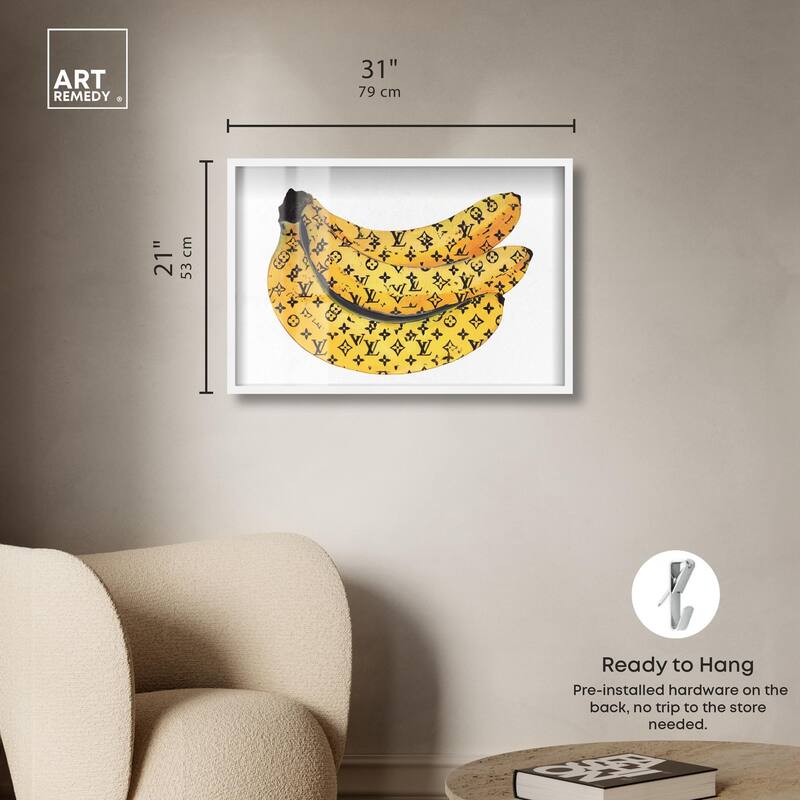 Fashion Bananas Shadowbox by Art Remedy