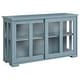 preview thumbnail 14 of 32, Porch & Den Jefferson Sliding Glass Door Stackable China Cabinet