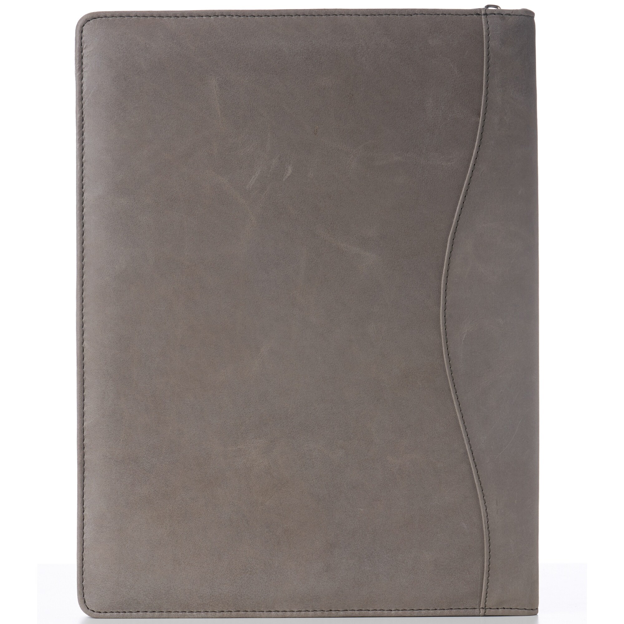 Genuine Leather Portfolio Writing Pad Business Case for Left & Right Handed Use