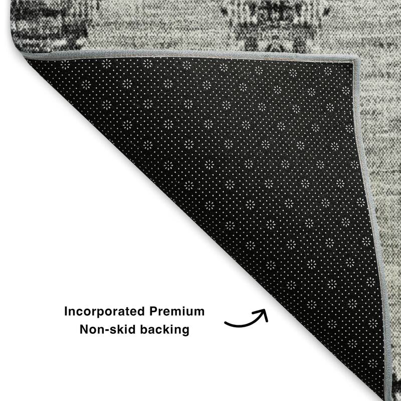 Premium Washable Super Soft Moroccan Boho Mayfield Rug