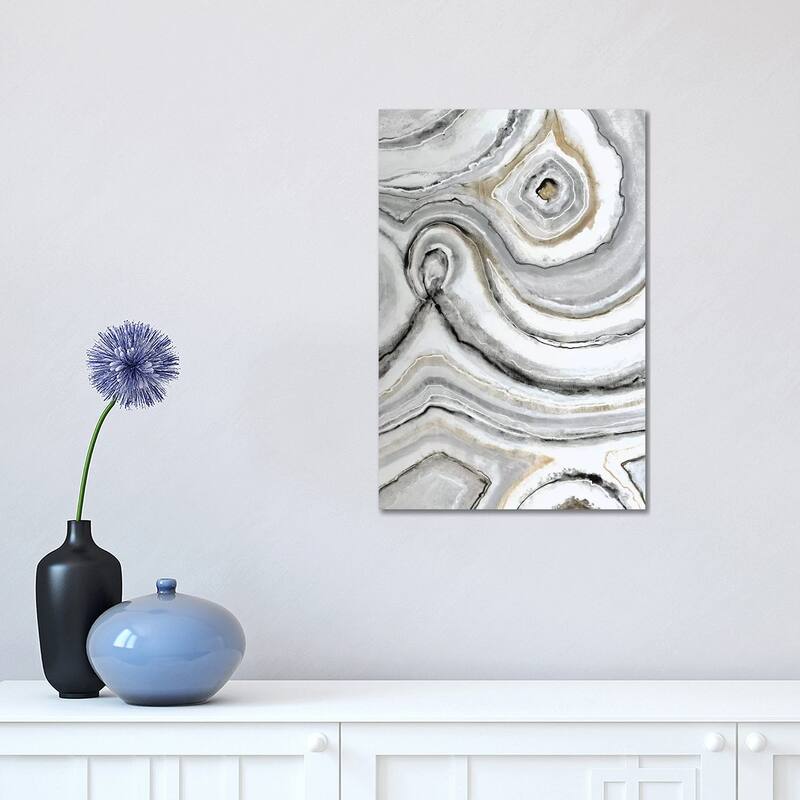 iCanvas "Shades Of Gray I" by Liz Jardine Canvas Print - 18x12x1.5