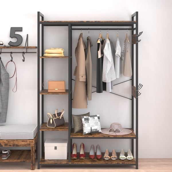 Closet Organizers and Storage Shelves for Clothes, Collapsible