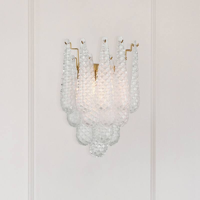 Crystorama Lighting Group OLL-6002 Ollie 2 Light 19" Tall Wall Sconce