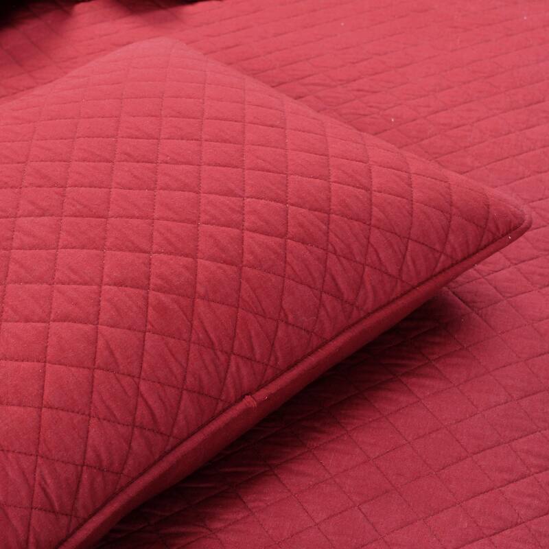Copper Grove Balm Diamond Oversized Cotton 3-piece Quilt Set