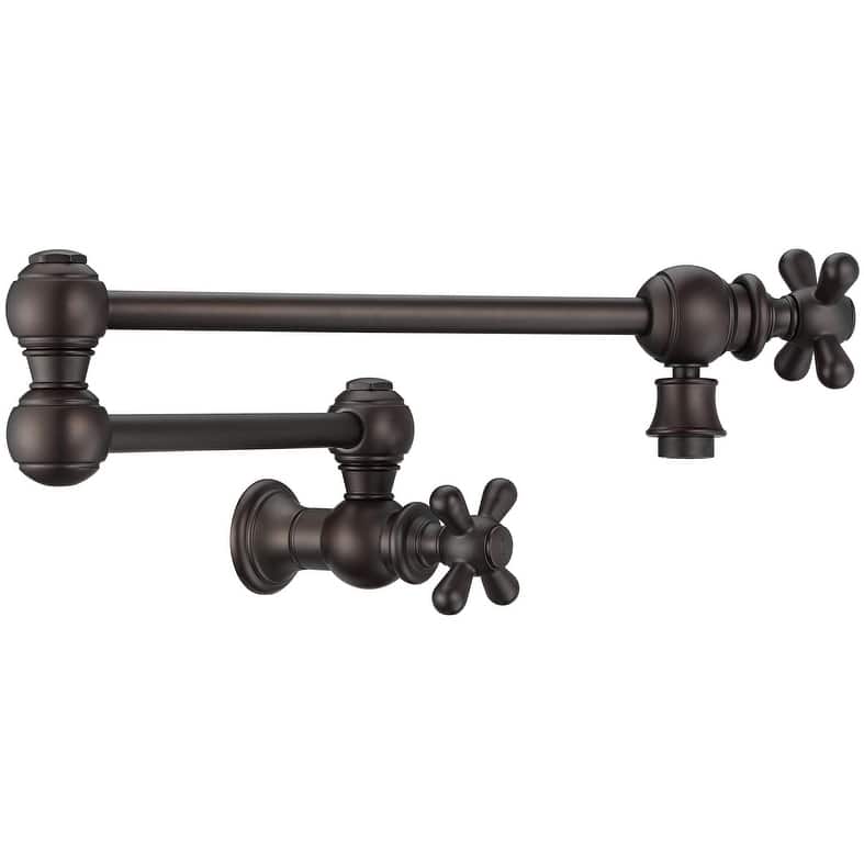Whitehaus WHKPFCR3-9550-NT Vintage III Plus 1.8 GPM Wall Mounted - Oil Rubbed Bronze