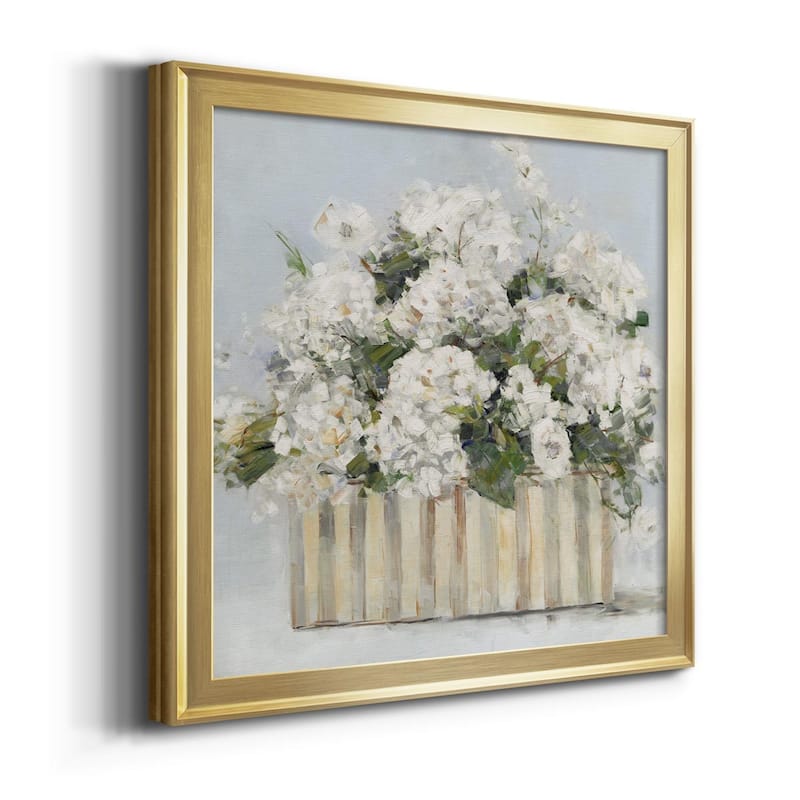 Sweet Hydrangeas-Premium Framed Canvas - Ready to Hang