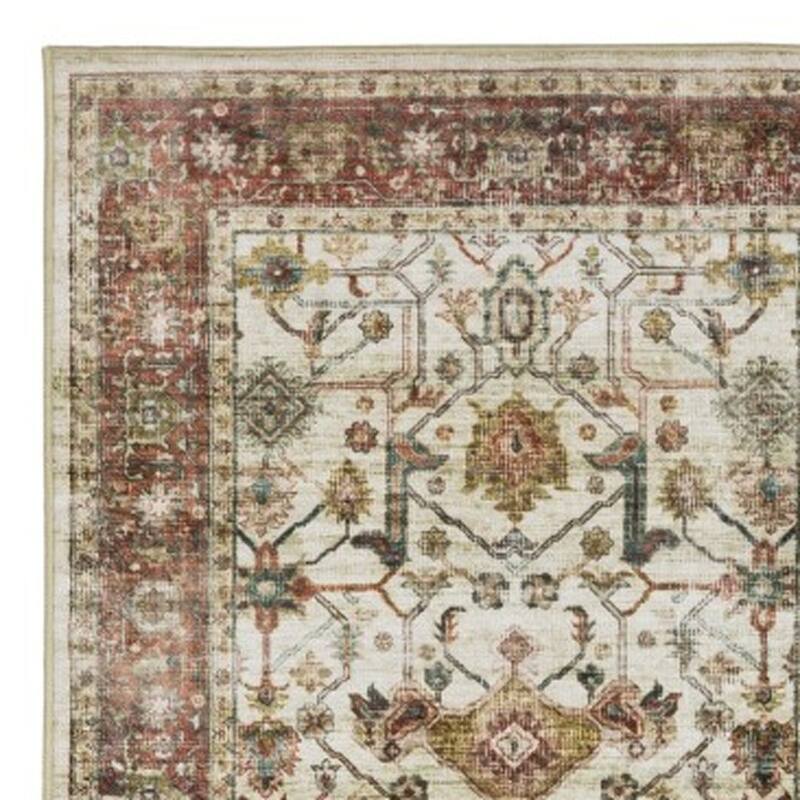 HomeRootsOriental Traditional Runner Area Rug
