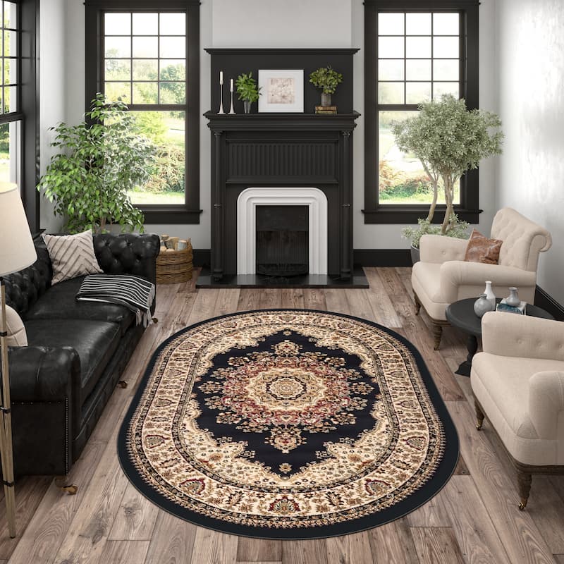 Soho Traditional Medallion Indoor Area Rug