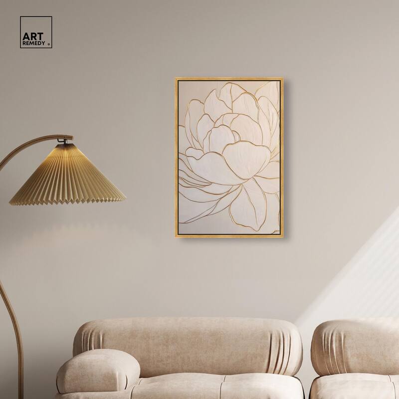 Sculpted Shards II Canvas by Art Remedy