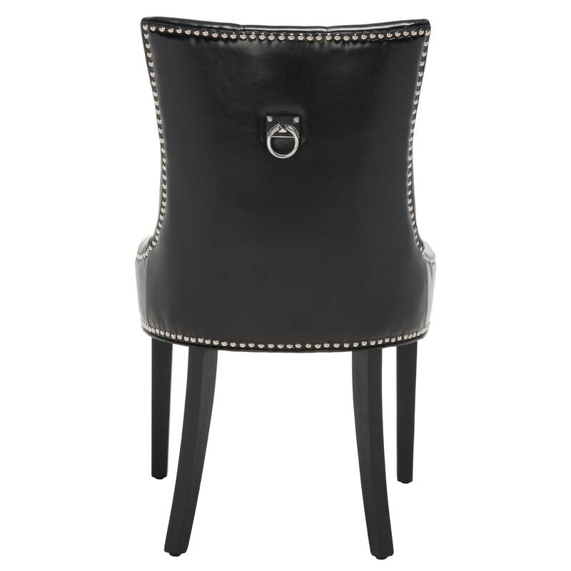 SAFAVIEH Chelsey Grey Ring Dining Chair (Set of 2) - 22" x 25.6" x 36.4" - 22"W x 25"D x 36"H