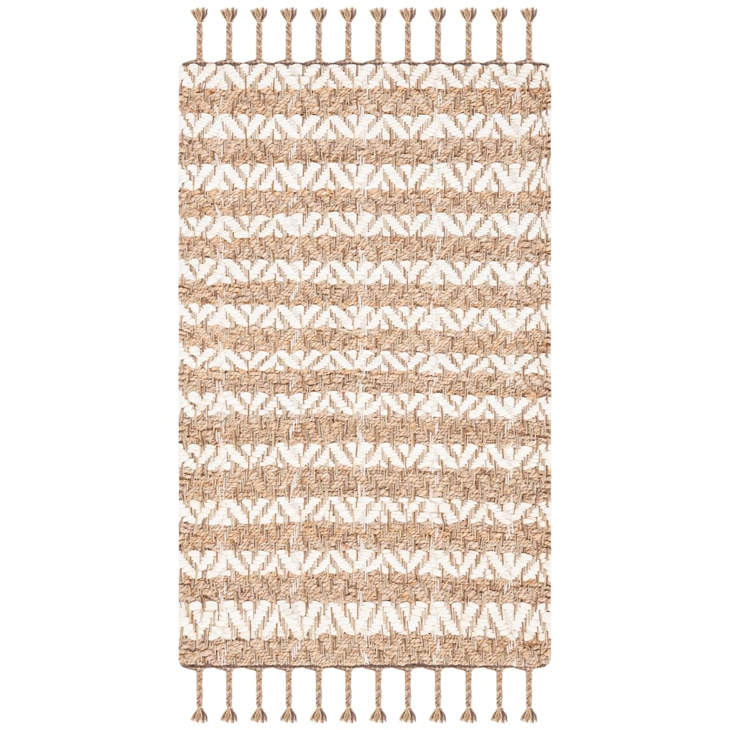 SAFAVIEH Handmade Cape Cod Lonnie Jute & Cotton Braided