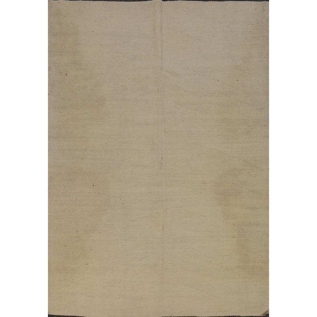 Nomad Kilim Oriental Vintage Area Rug Wool Carpet - 4'9"x 6'5"