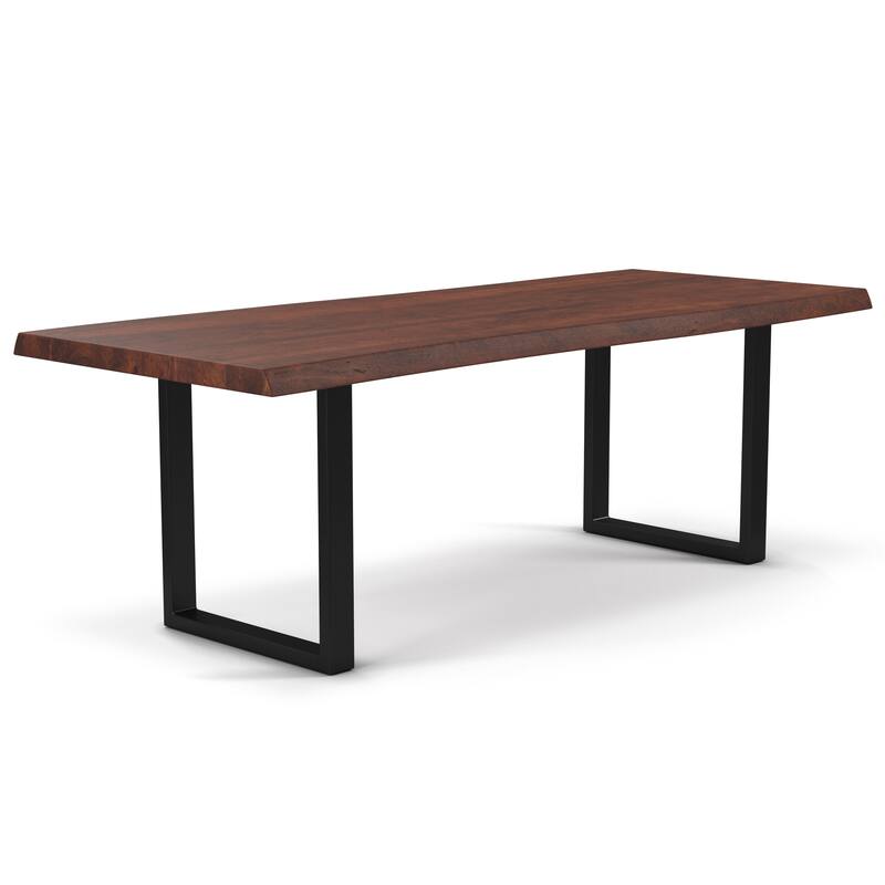 Urbia Brooks Solid Acacia Dining Table - U Base