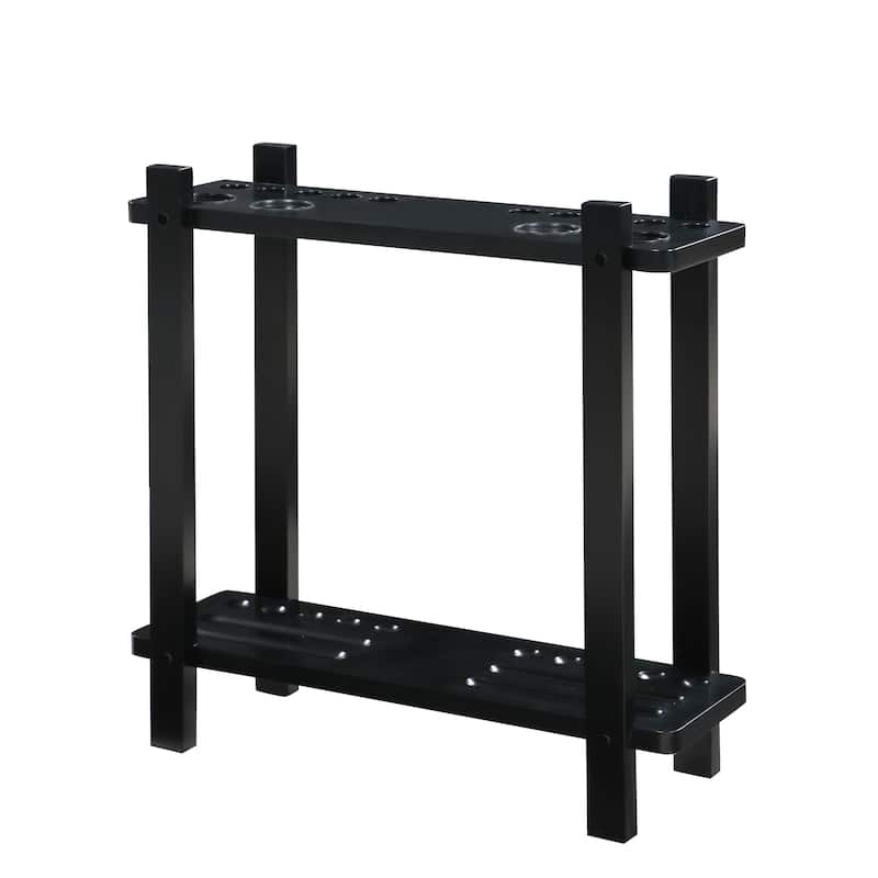 Hathaway Classic 28-in Floor Billiard Cue Rack - Black - Bed Bath ...