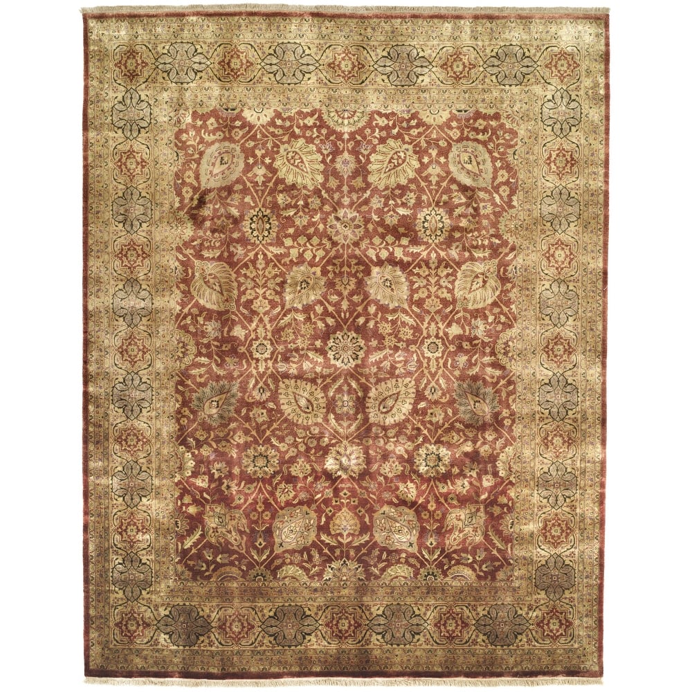 SAFAVIEH Couture Hand-knotted Ganges River Dunia Traditional Oriental Wool
