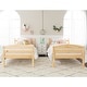 preview thumbnail 42 of 79, Walker Edison Solid Wood Twin Size Bunk Bed with Trundle