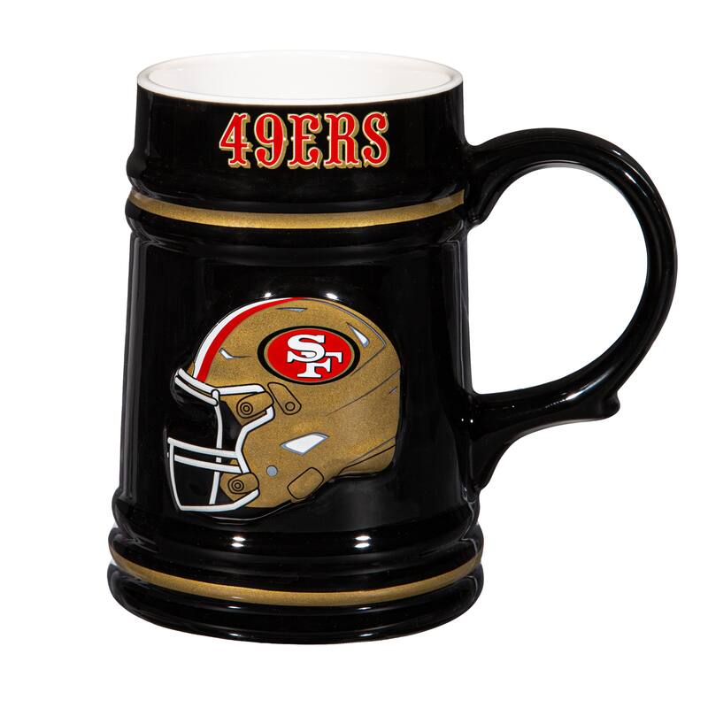 San Francisco 49ers 24 oz Ceramic Stein Mug