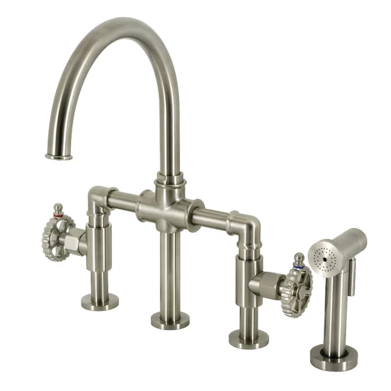 Kingston Brass Fuller Bridge Kitchen Faucet