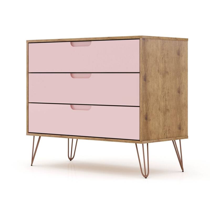 Bandene Mid-century Modern 3-drawer Dresser
