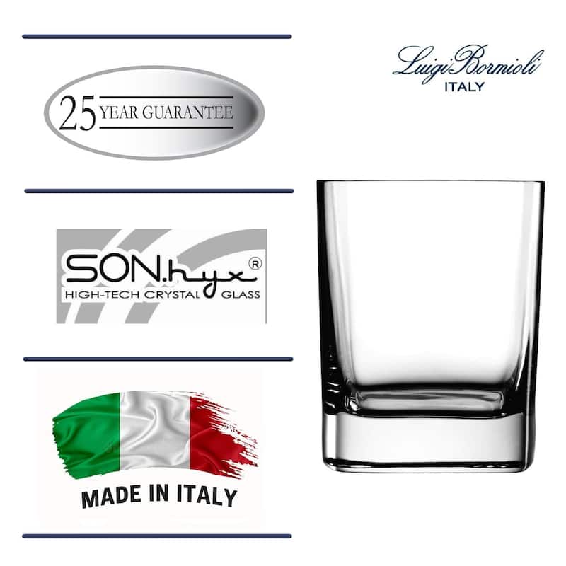 Luigi Bormioli Strauss Beverage Glass, Set of 4