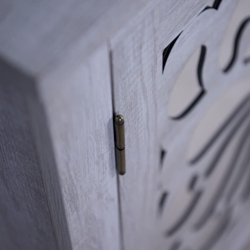 Elegant sideboard with 2 acrylic mirrored doors Sideboard and Buffet