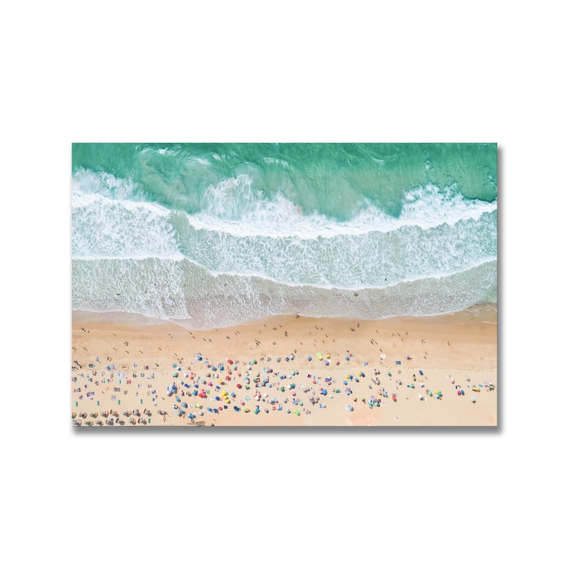 "Summer Beach" Framed Print Wall Art by Kathrin Pienaar