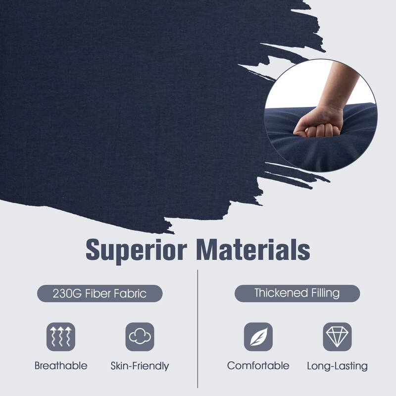 Gymax 2PCS Patio Lounge Chair Recliner Chair w/ 3-Position Adjustable