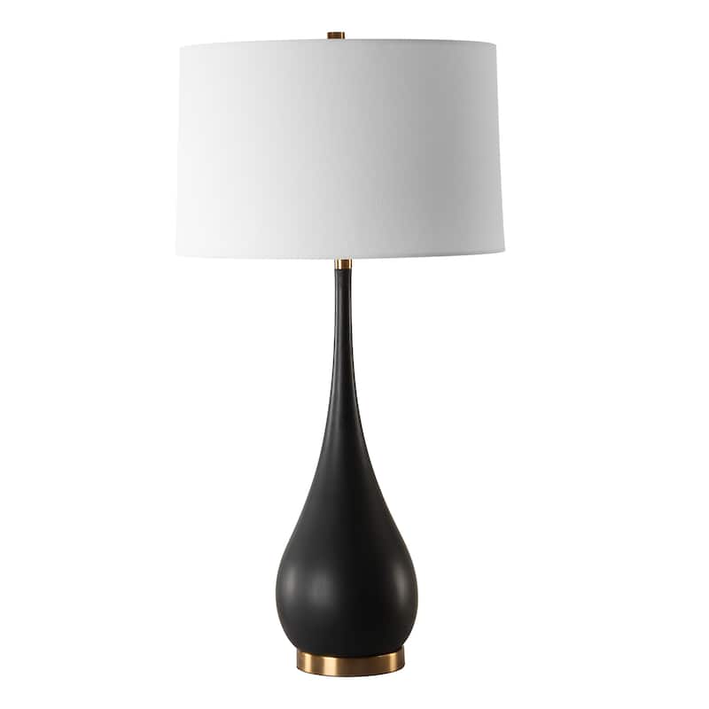 Uttermost Nocturnal Black Table Lamp - 34.5'' H X 18'' W X 18'' D