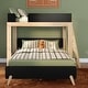 preview thumbnail 12 of 36, Max and Lily L-Shaped Twin over Queen Bunk Bed with Ladder on End