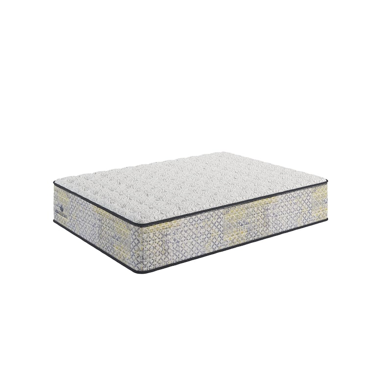 Kingsdown Prime Glencastle 13.5 Inch Premium Plush Hybrid Luxury Mattress with Foundation Included